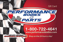 Performance Bodies Gift Card